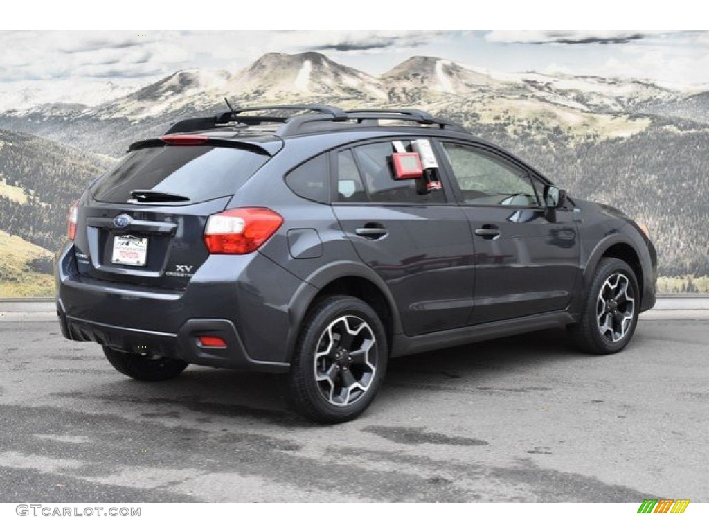 2015 XV Crosstrek 2.0i Premium - Dark Gray Metallic / Black photo #3