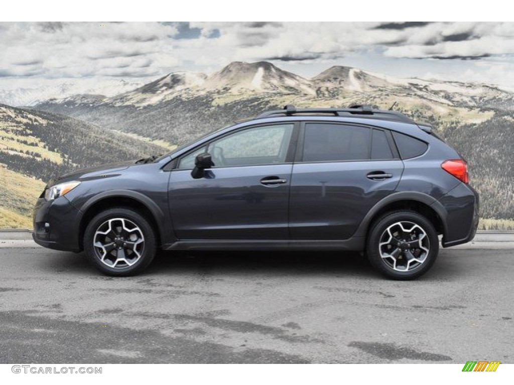 2015 XV Crosstrek 2.0i Premium - Dark Gray Metallic / Black photo #6