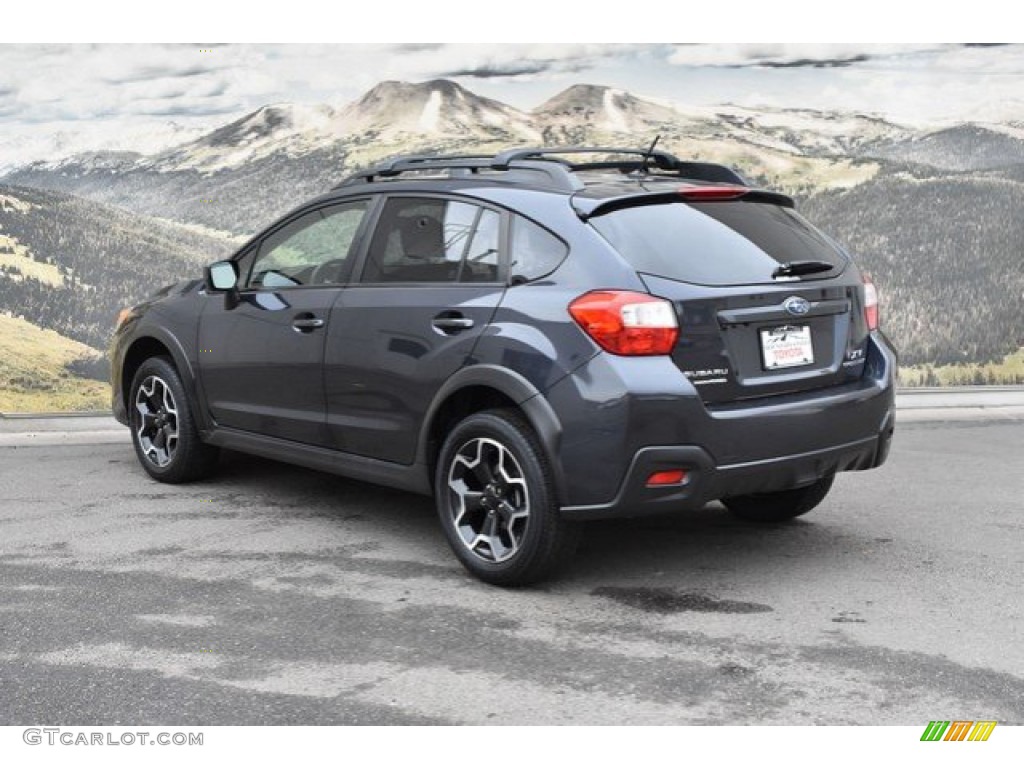 2015 XV Crosstrek 2.0i Premium - Dark Gray Metallic / Black photo #7