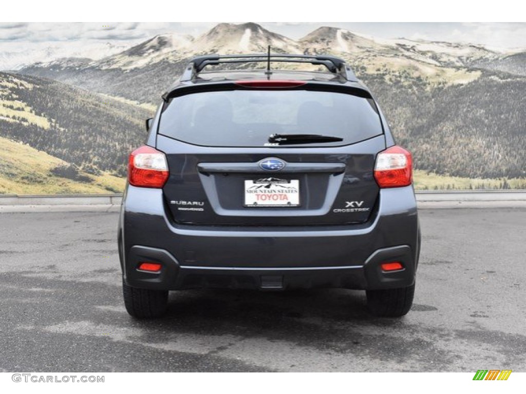 2015 XV Crosstrek 2.0i Premium - Dark Gray Metallic / Black photo #8