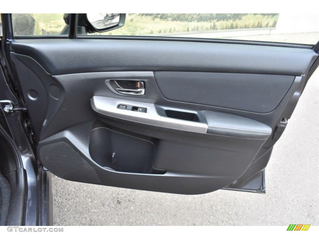 2015 XV Crosstrek 2.0i Premium - Dark Gray Metallic / Black photo #25