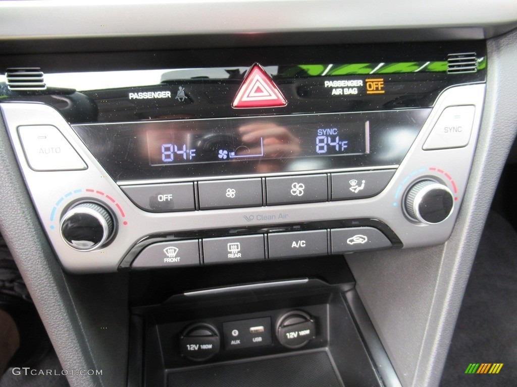 2017 Elantra Limited - Red / Black photo #18