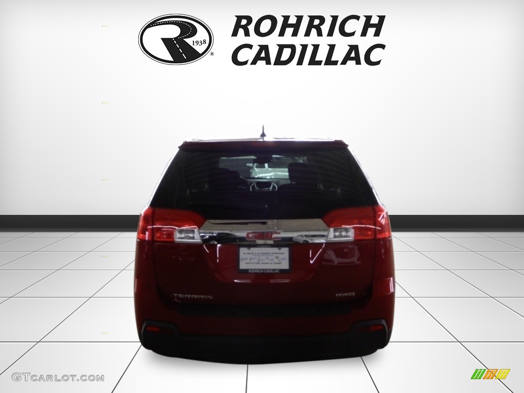 2014 Terrain SLE AWD - Crystal Red Tintcoat / Jet Black photo #4