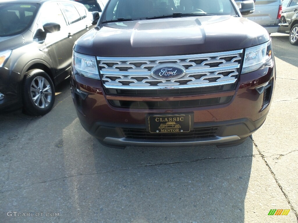 2019 Explorer XLT 4WD - Burgundy Velvet / Medium Black photo #2