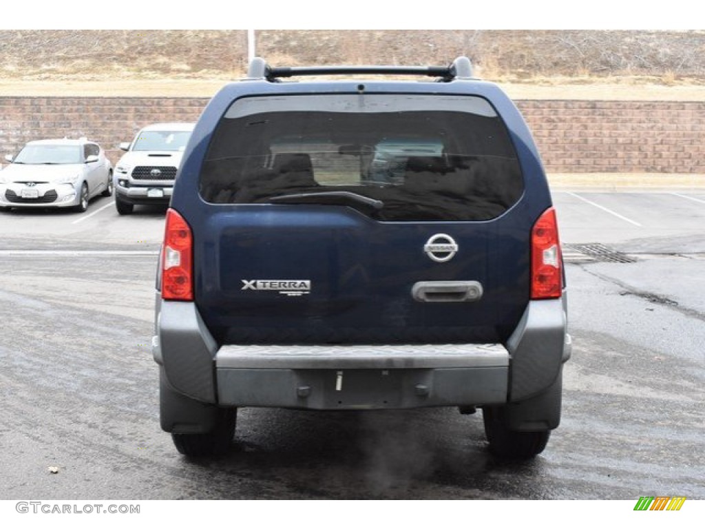 2007 Xterra S 4x4 - Midnight Blue Metallic / Steel/Graphite photo #5