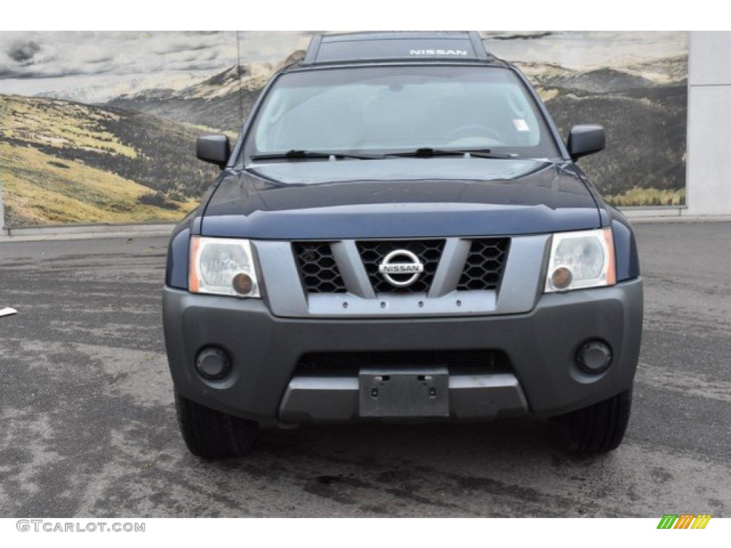 2007 Xterra S 4x4 - Midnight Blue Metallic / Steel/Graphite photo #8