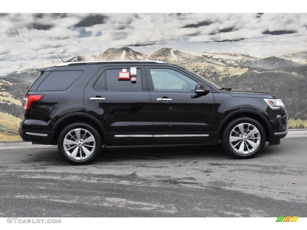 2018 Explorer Limited 4WD - Shadow Black / Ebony Black photo #2
