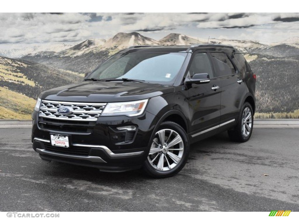 2018 Explorer Limited 4WD - Shadow Black / Ebony Black photo #5