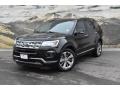 2018 Shadow Black Ford Explorer Limited 4WD  photo #5