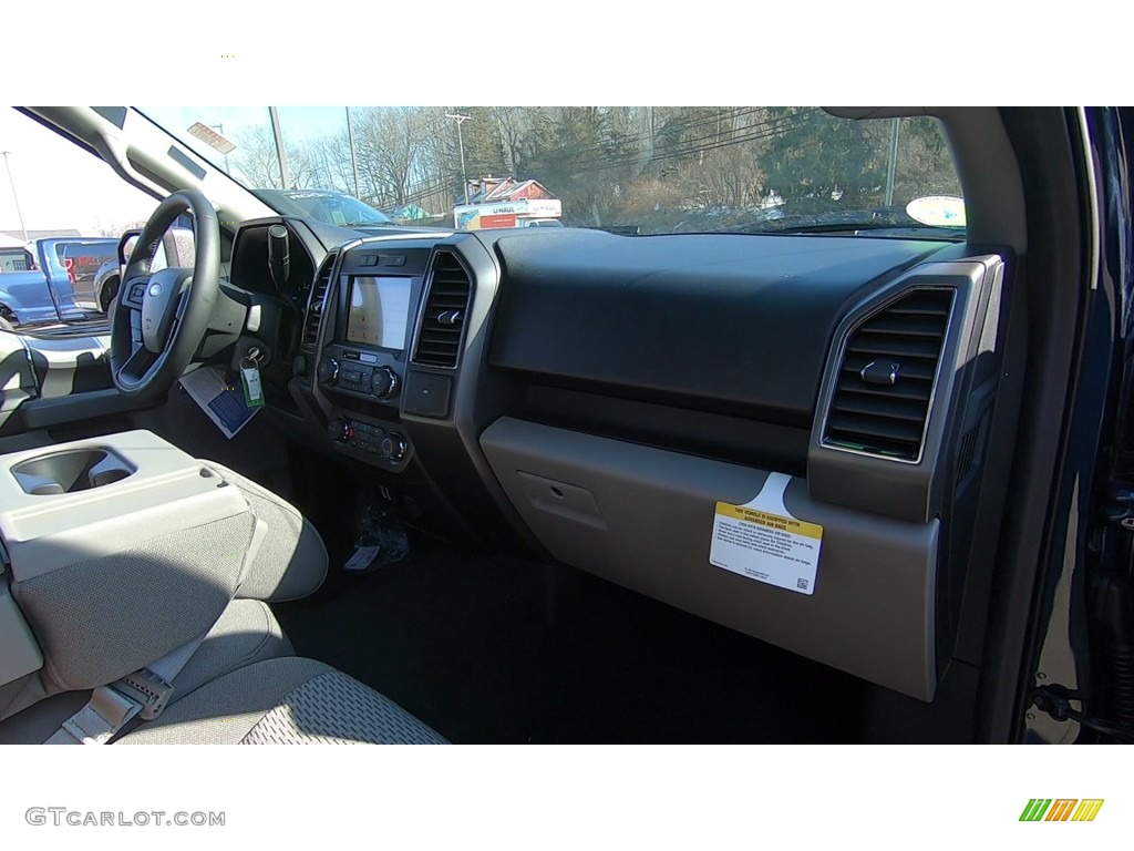 2019 F150 XLT SuperCab 4x4 - Blue Jeans / Earth Gray photo #24