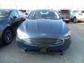 2019 Blue Metallic Ford Fusion Hybrid SE  photo #2