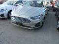 White Gold 2019 Ford Fusion Hybrid SE
