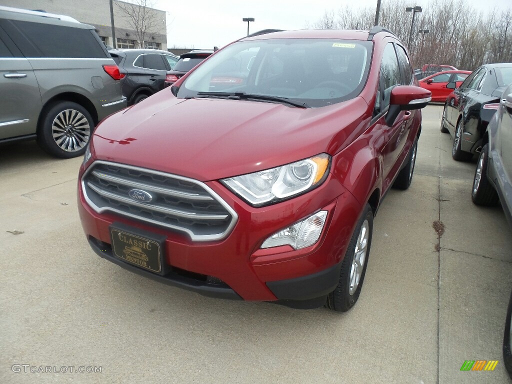 2019 EcoSport SE 4WD - Ruby Red Metallic / Ebony Black photo #1