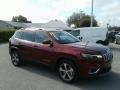 2019 Velvet Red Pearl Jeep Cherokee Limited  photo #7