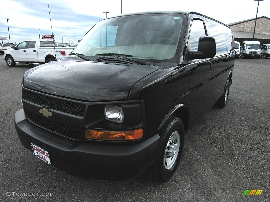Black Chevrolet Express