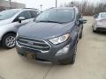Smoke Metallic 2019 Ford EcoSport Titanium