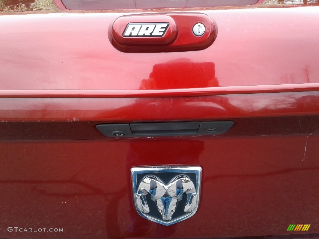 2013 1500 Laramie Crew Cab 4x4 - Deep Cherry Red Pearl / Canyon Brown/Light Frost Beige photo #13