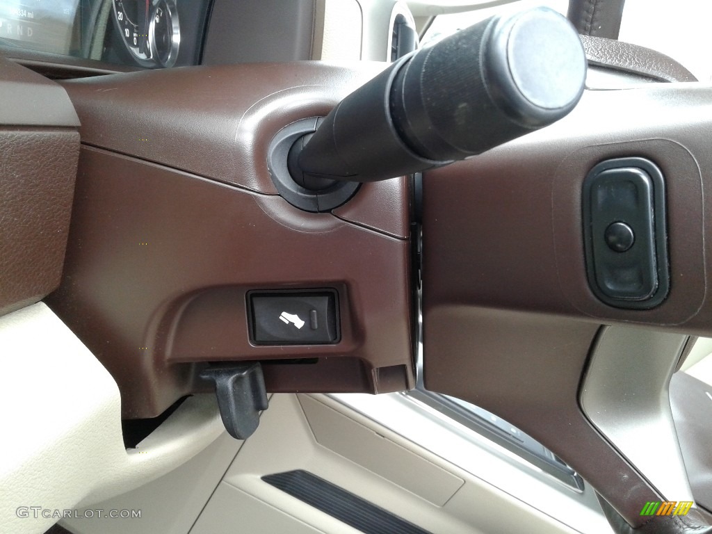 2013 1500 Laramie Crew Cab 4x4 - Deep Cherry Red Pearl / Canyon Brown/Light Frost Beige photo #18