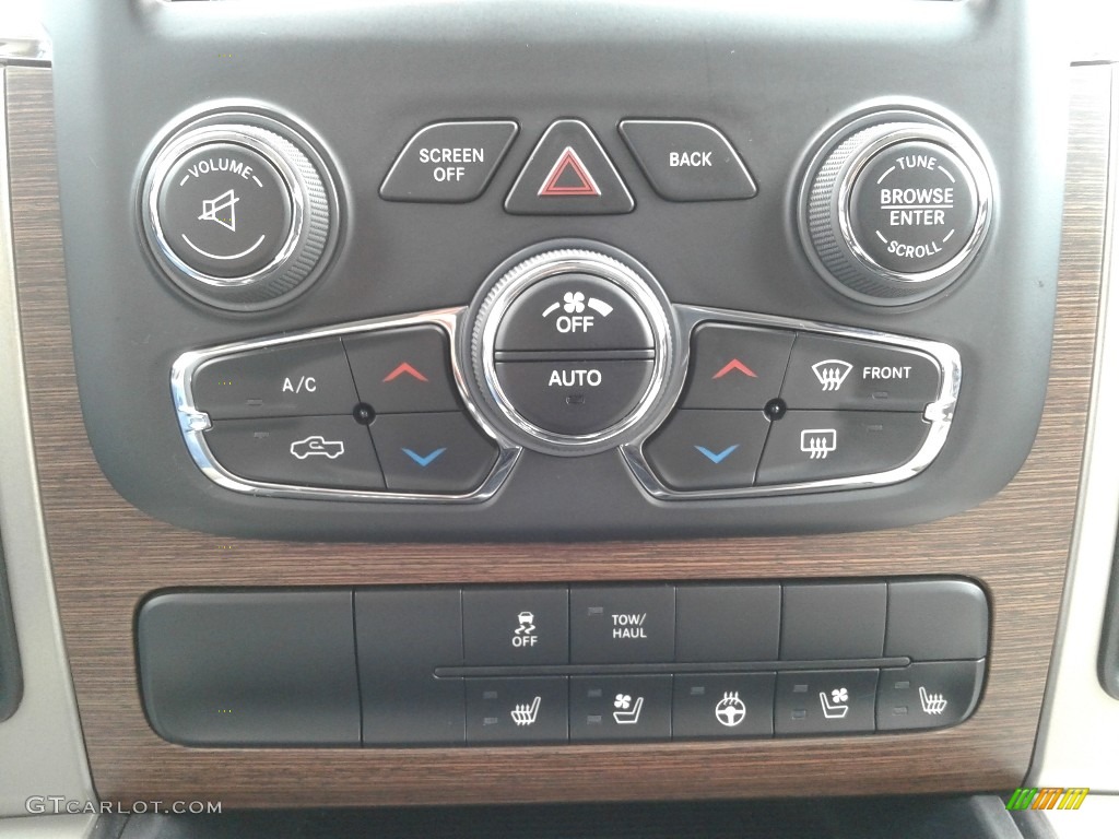 2013 1500 Laramie Crew Cab 4x4 - Deep Cherry Red Pearl / Canyon Brown/Light Frost Beige photo #29