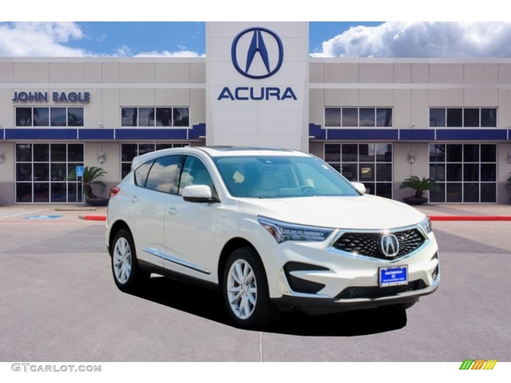 2019 RDX AWD - White Diamond Pearl / Parchment photo #1