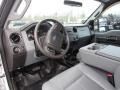 Oxford White - F250 Super Duty XL Crew Cab 4x4 Photo No. 17