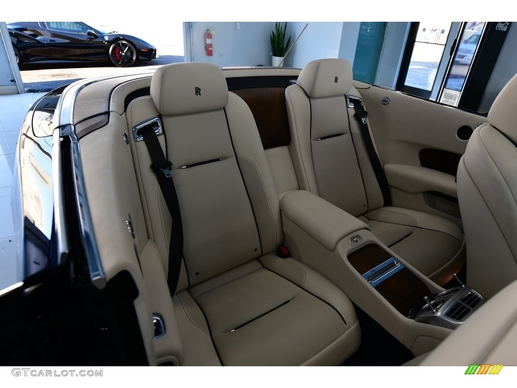 2016 Rolls-Royce Dawn Standard Dawn Model Rear Seat Photos