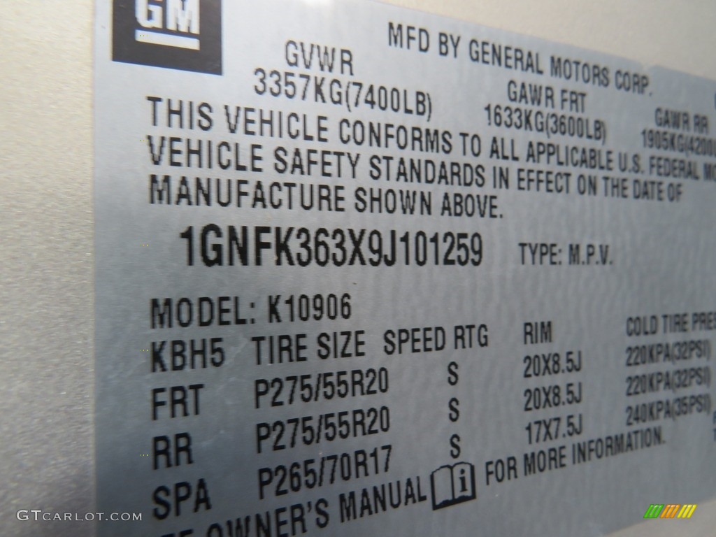 2009 Suburban LTZ 4x4 - Gold Mist Metallic / Light Cashmere/Dark Cashmere photo #40
