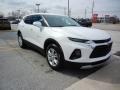 Summit White 2019 Chevrolet Blazer 2.5L Cloth Exterior