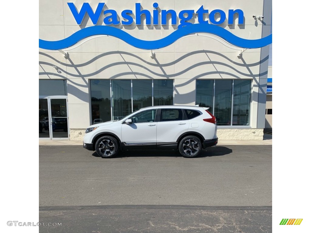 2019 CR-V Touring AWD - Platinum White Pearl / Ivory photo #1