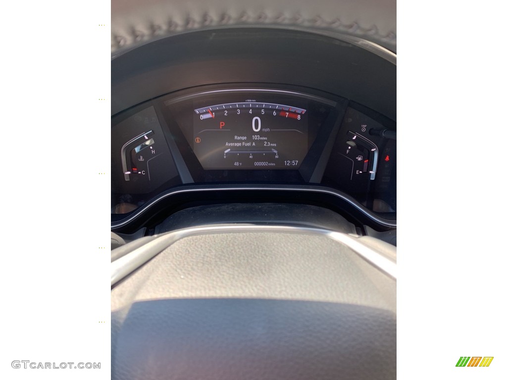 2019 CR-V Touring AWD - Platinum White Pearl / Ivory photo #33