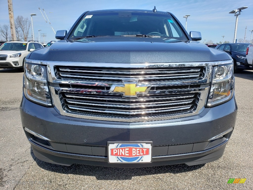 2019 Tahoe Premier 4WD - Shadow Gray Metallic / Jet Black/Mahogany photo #2