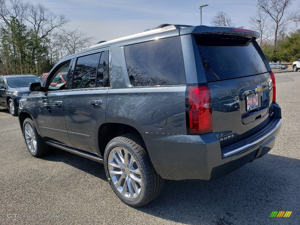 2019 Tahoe Premier 4WD - Shadow Gray Metallic / Jet Black/Mahogany photo #4
