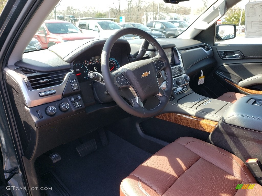 2019 Tahoe Premier 4WD - Shadow Gray Metallic / Jet Black/Mahogany photo #7