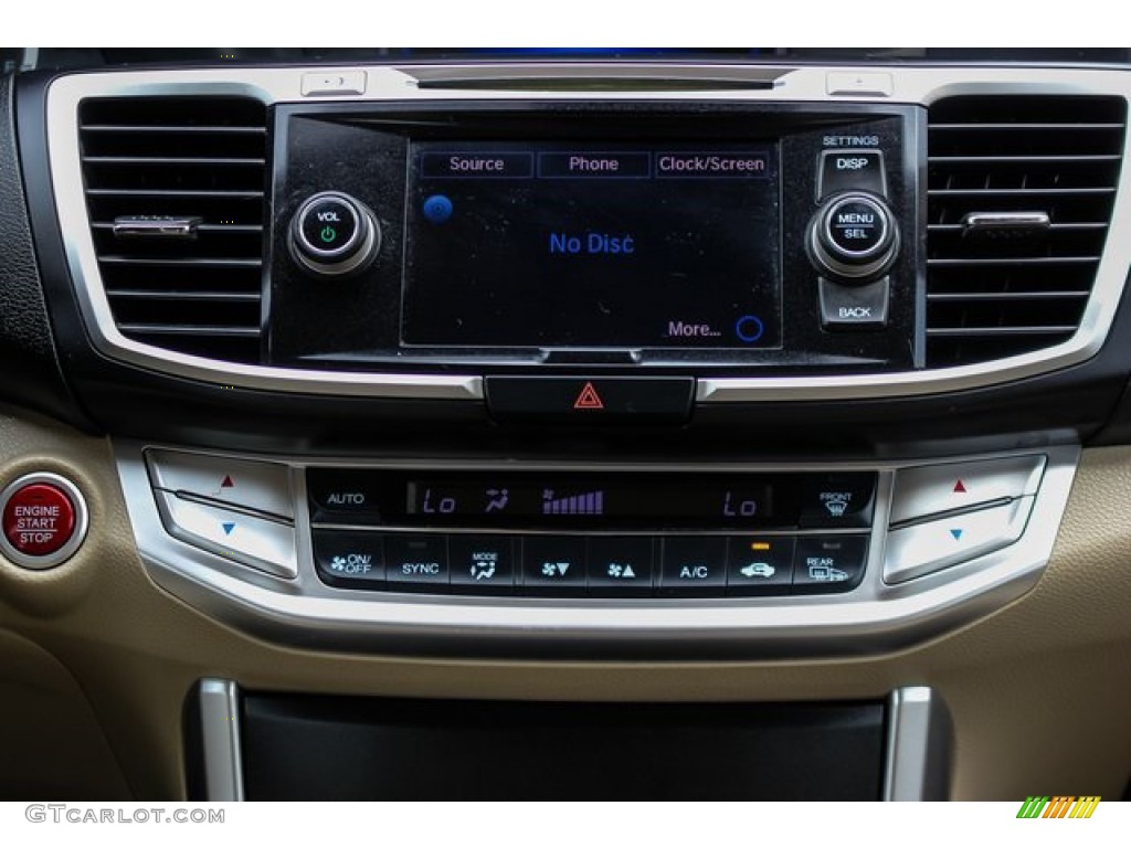 2014 Accord EX-L V6 Sedan - Basque Red Pearl II / Ivory photo #31