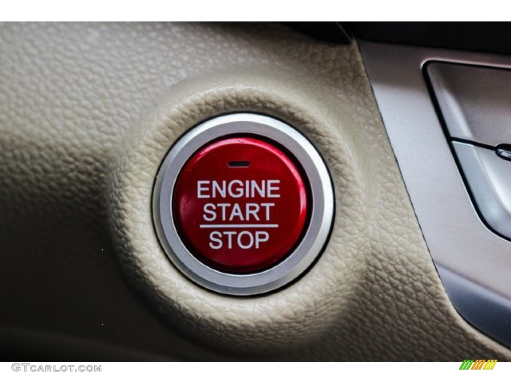 2014 Accord EX-L V6 Sedan - Basque Red Pearl II / Ivory photo #35