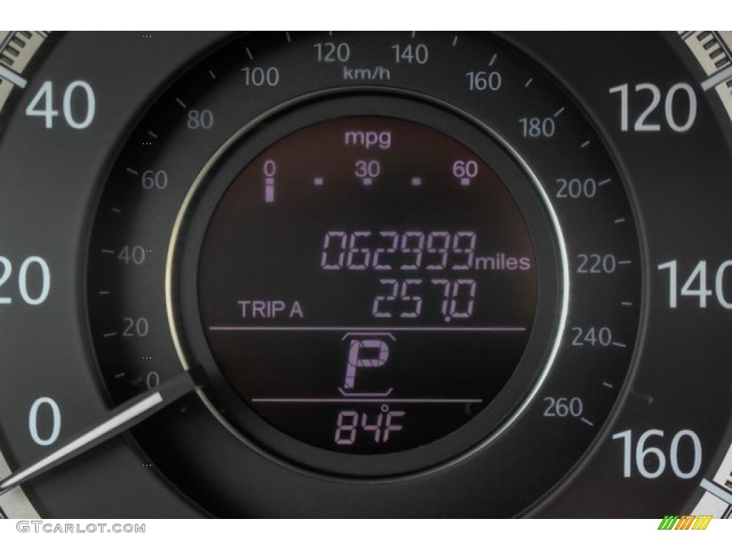 2014 Accord EX-L V6 Sedan - Basque Red Pearl II / Ivory photo #37