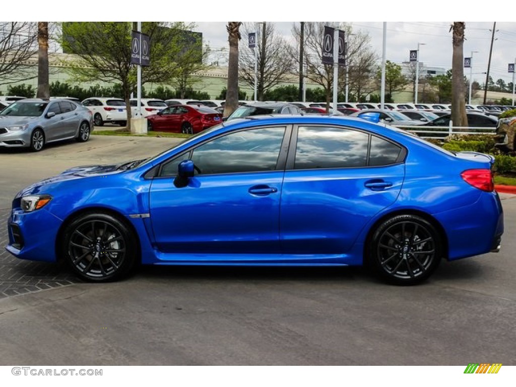 WR Blue Pearl 2018 Subaru WRX Limited Exterior Photo #132317619
