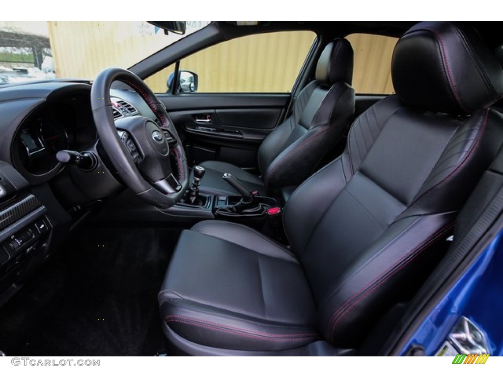 2018 Subaru WRX Limited Front Seat Photo #132317706