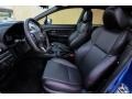 Carbon Black Front Seat Photo for 2018 Subaru WRX #132317706