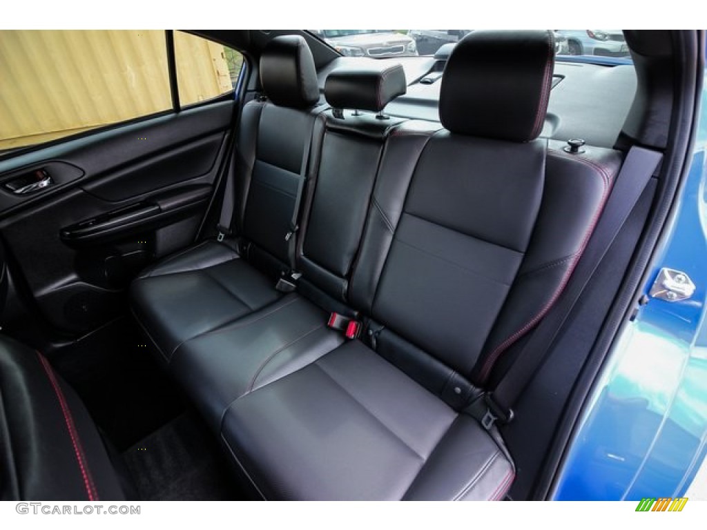2018 Subaru WRX Limited Rear Seat Photo #132317718