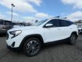 Summit White 2019 GMC Terrain SLT AWD Exterior