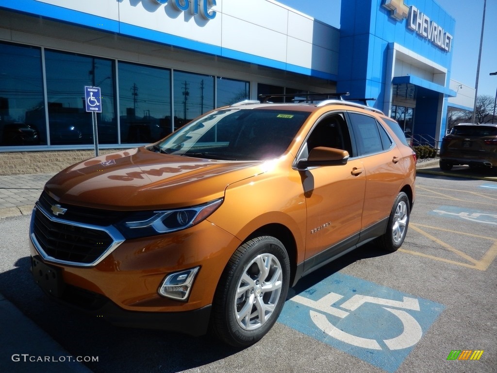 2019 Equinox LT - Orange Burst Metallic / Jet Black photo #1