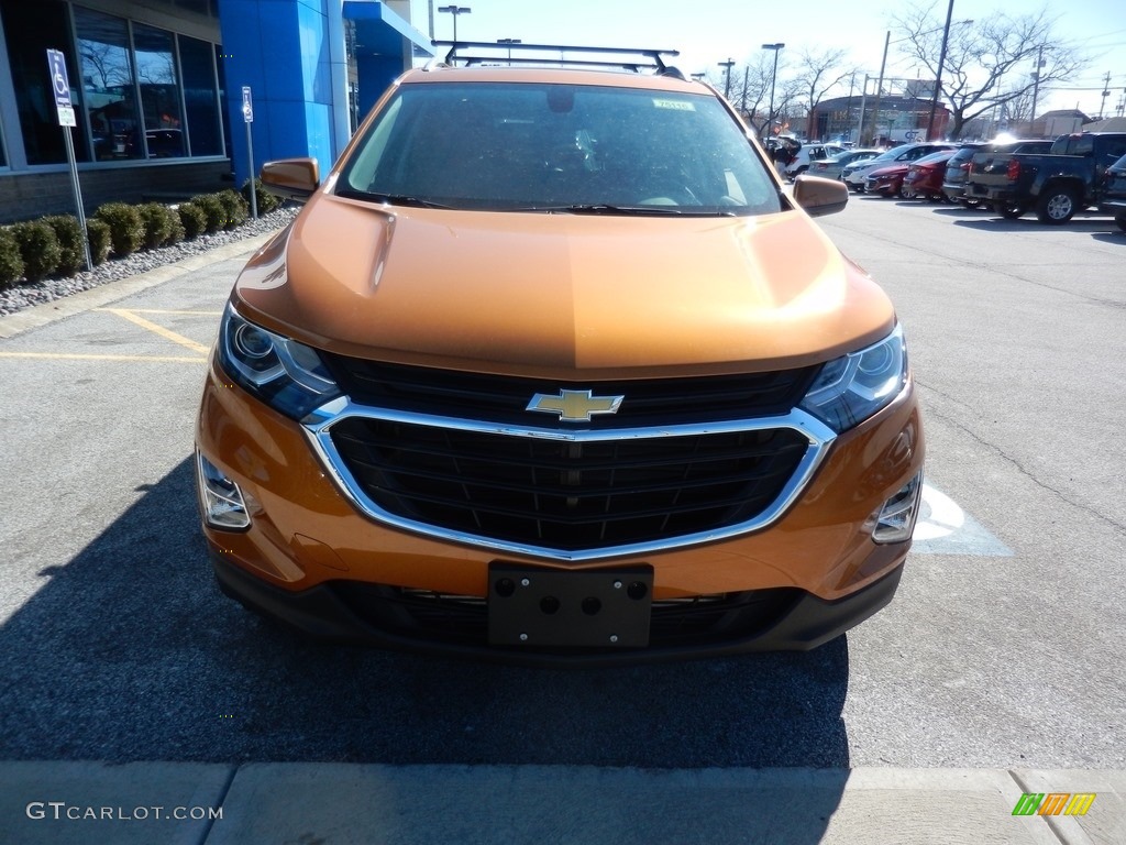 2019 Equinox LT - Orange Burst Metallic / Jet Black photo #2