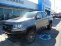 Satin Steel Metallic - Colorado Z71 Crew Cab 4x4 Photo No. 1