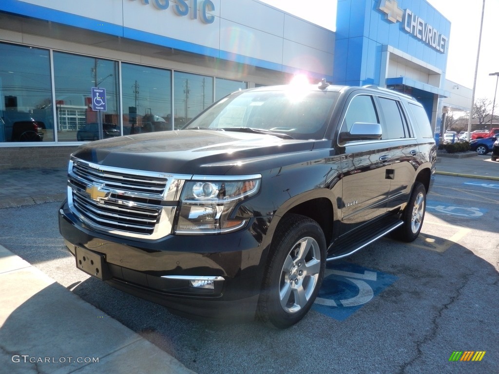 2019 Tahoe Premier 4WD - Black / Cocoa/Dune photo #1