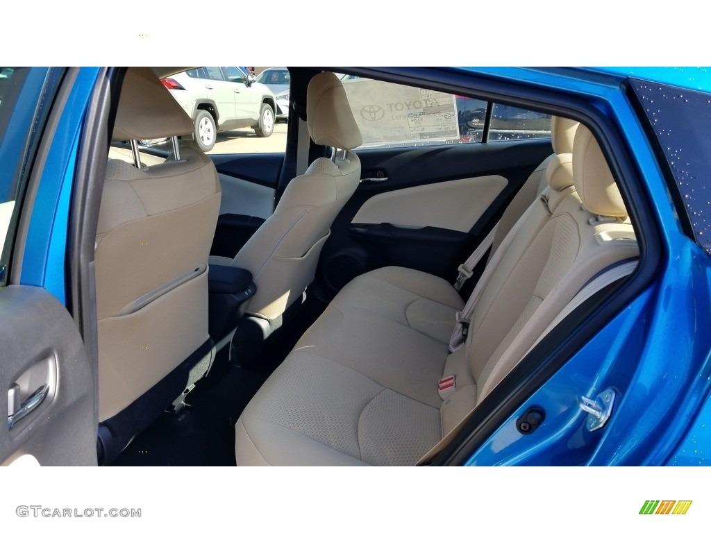 2019 Prius LE - Electric Storm Blue / Harvest Beige photo #3