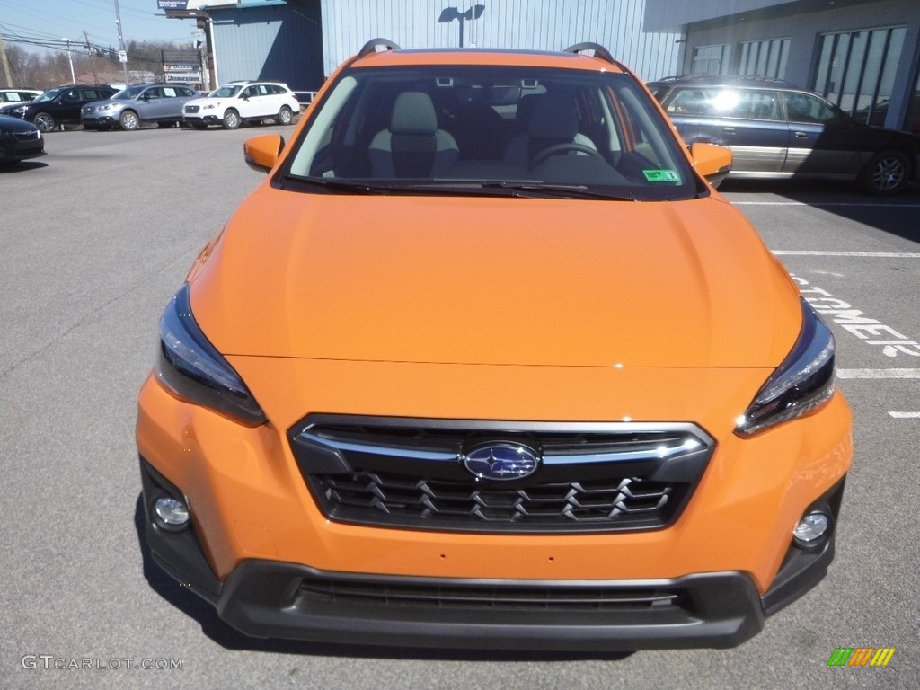 2019 Crosstrek 2.0i Limited - Sunshine Orange / Gray photo #9