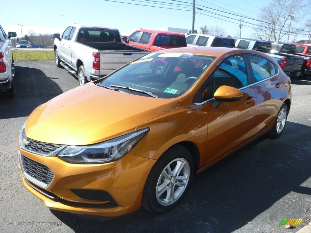 2017 Cruze LT - Orange Burst Metallic / Jet Black photo #7