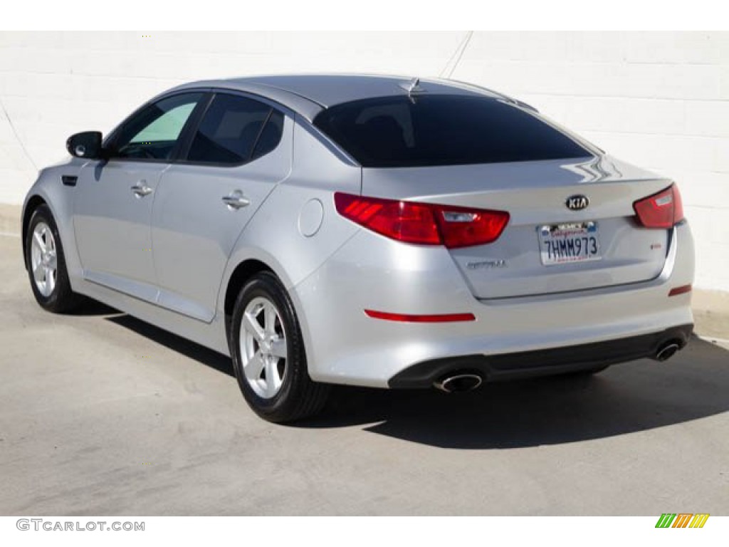 2014 Optima LX - Bright Silver / Gray photo #2