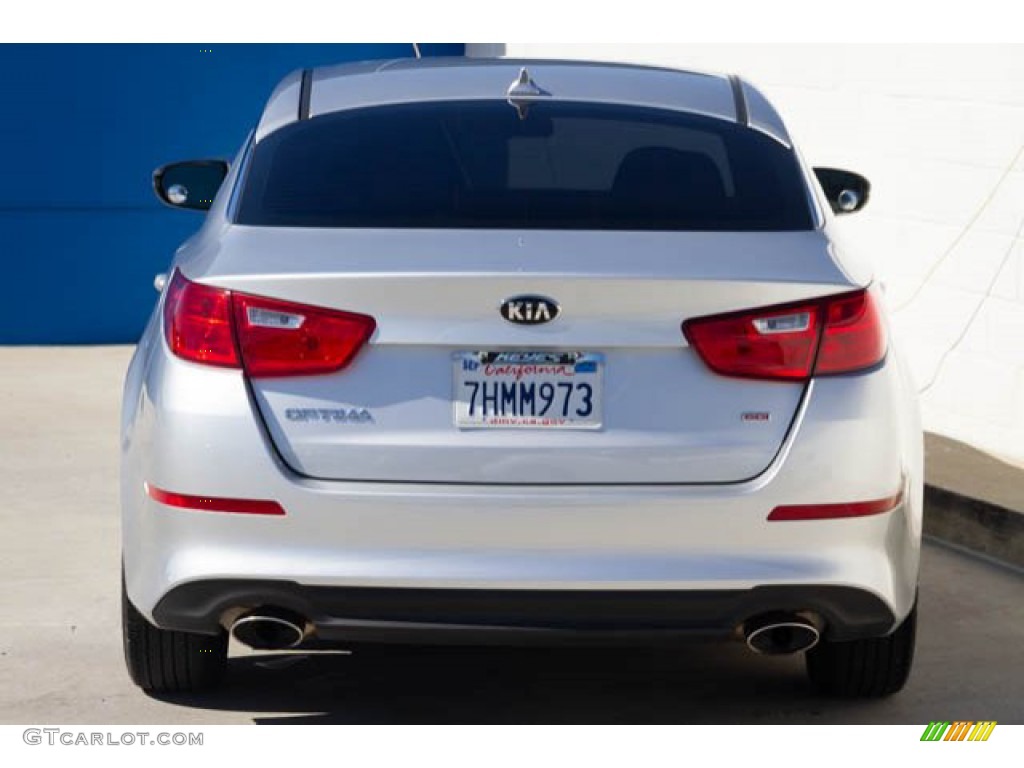 2014 Optima LX - Bright Silver / Gray photo #9